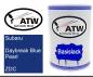 Preview: Subaru, Daybreak Blue Pearl, ZDC: 500ml Lackdose, von ATW Autoteile West.